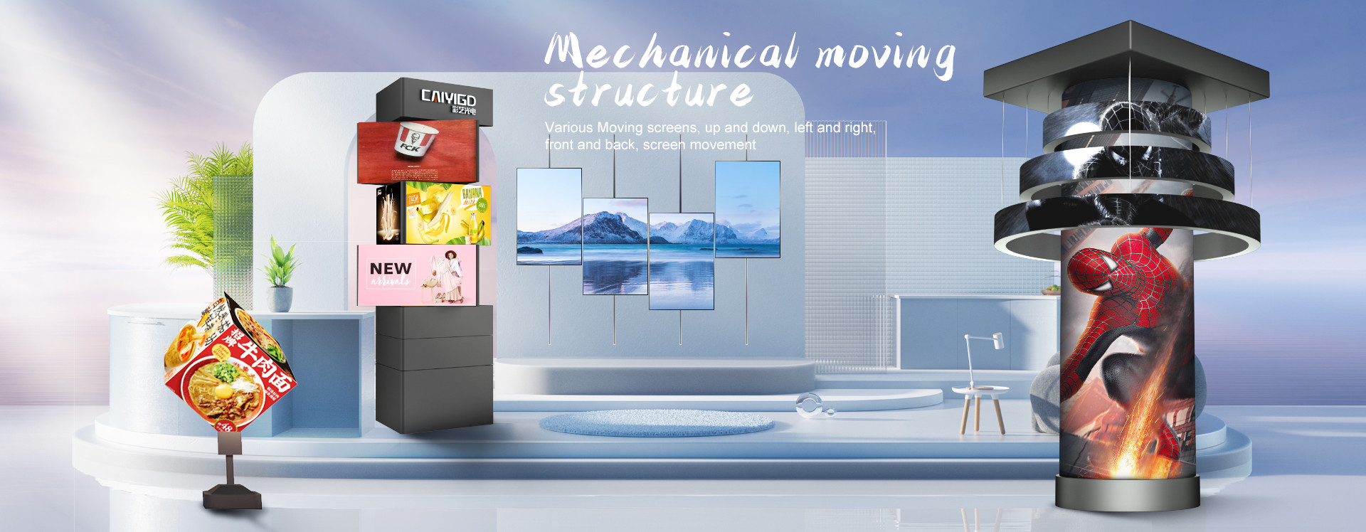 Kalite Hareketli LED Ekran Fabrika